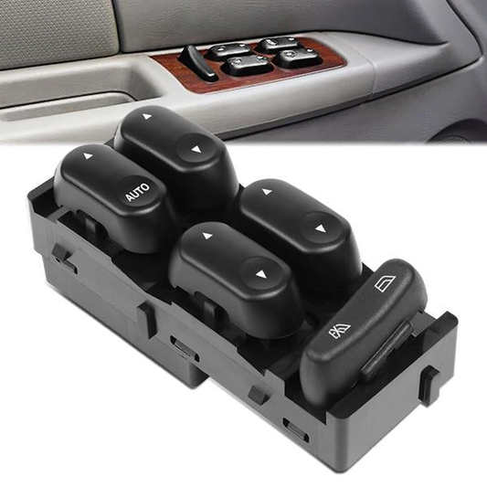 INTERRUPTOR ELEVADOR ELECTRICO 00-07 FORD TAURUS / 00-05 MERCURY SABLE - DRIVER SIDE - BLACK