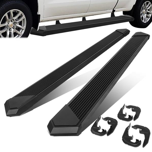 ESTRIBOS 6" - 19-21 CHEVY SILVERADO 1500, GMC SIERRA 1500 / 20-21 CHEVY SILVERADO 2500HD, SILVERADO 3500HD, GMC SIERRA 2500HD, SIERRA 3500HD - EXTENDED CAB - BLACK