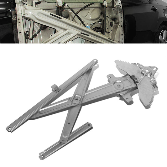 REGULADOR DE VENTANA WINDOW MOTORS & REGULATORS - METALLIC - 95-04 TOYOTA TACOMA - METALLIC - BARE STEEL/PLASTIC