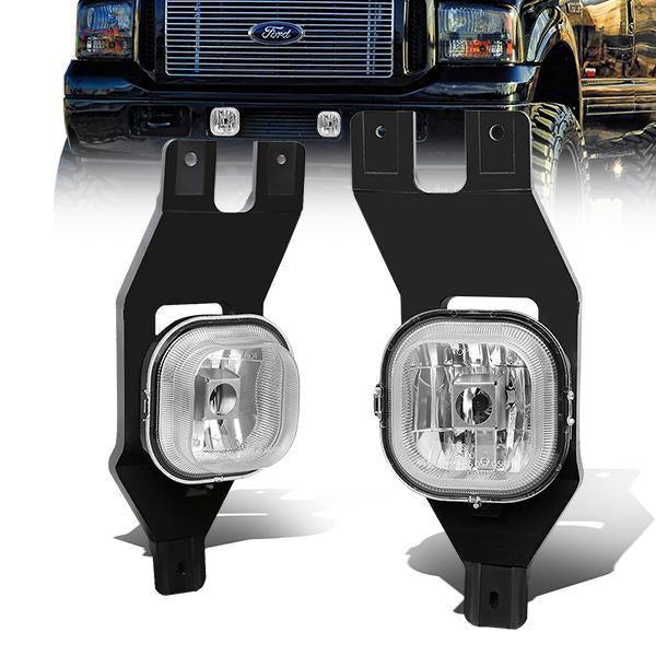 FAROS DE NIEBLA 99-04 FORD F-250, F-350, F-450 - SUPER DUTY / 01-04 FORD EXCURSION 2/4-DR - NO SWITCH - 9145 BULB - CLEAR
