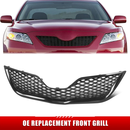 PARRILLA GRILLE - TY CAMY '07-'11/ GRILLE ASS'Y 10-11/ PAINTED BLACK (SE)//PARTS.NO,TO1200323//OEM NO,5310106200C0