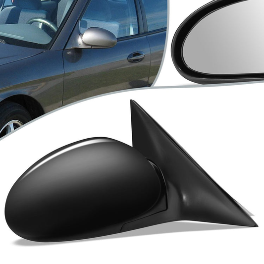 RETROVISOR MIRROR - OEM - 99-05 HYUNDAI SONATA - POWERED - HEATED - PAINTABLE - BLACK - RIGHT