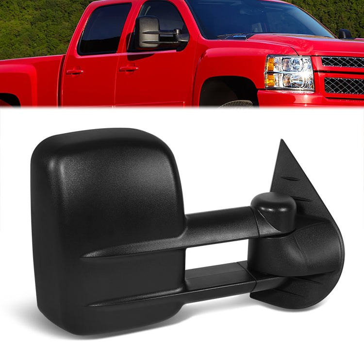RETROVISOR MIRROR - OE STYLE - CHEVROLET SILVERADO 1500 07-13 - CHEVROLET SILVERADO 2500 07-13 - CHEVROLET SILVERADO 3500 07-13 - GMC SIERRA 1500 07-13 - GMC SIERRA 2500 07-13 - GMC SIERRA 3500 07-13 - WITH POWER WITH HEATED GLASS - PASSENGER SIDE - PAINT