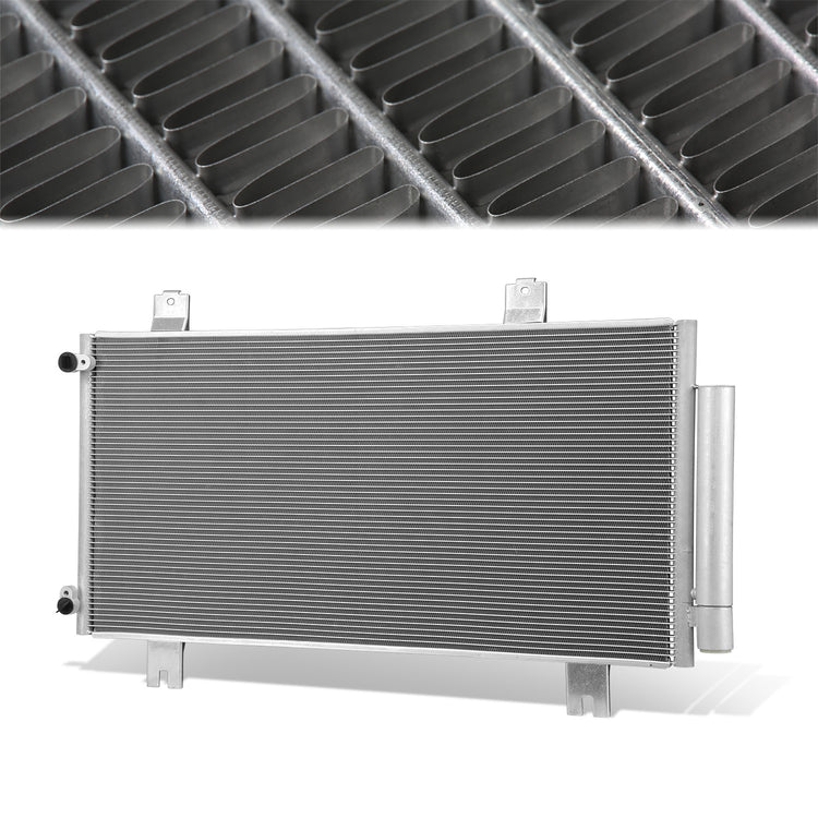 CONDENSADOR HONDA FIT 2015-2020 - ALUMINUM - SILVER