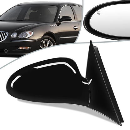 RETROVISOR MIRROR - OEM - 05-09 BUICK ALLURE / 05-09 BUICK LACROSSE - POWERED - HEATED - PAINTABLE - BLACK - RIGHT