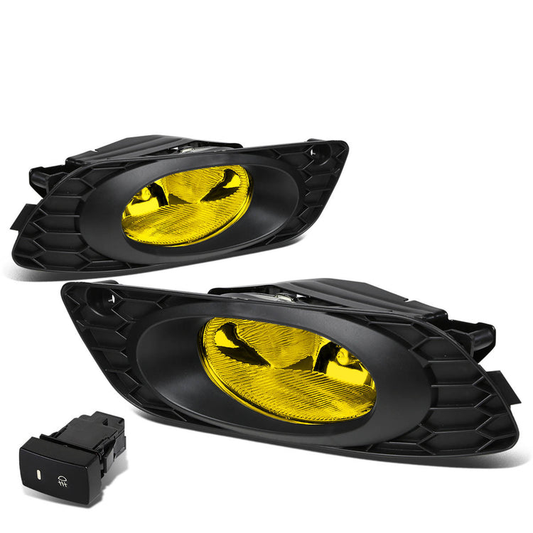 FAROS DE NIEBLA 12 HONDA CIVIC 4-DOOR - W/ SWITCH - H11 BULB - AMBER