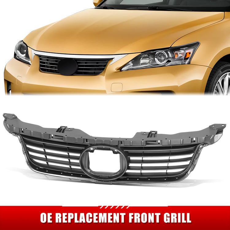 PARRILLA GRILLE - LX CT200H '11-'13/'14-'18/ GRILLE ASS'Y 11-13/ DARK GRAY/ W/O SPORT PKG//PARTS.NO,LX1200139//OEM NO,5311176900