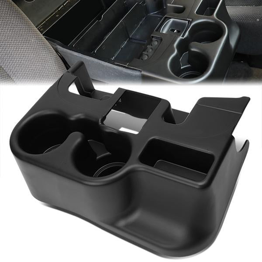 nan CENTER CONSOLE CUP HOLDER - 03-05 DODGE RAM 1500, 2500, 3500 - FITS 06-09 NON-SPORT INTERIOR PACKAGE MODELS / 10-12 NON-LARAMIE MODELS - FITS MODELS WITH 40/20/40 SPLIT SEATS - BLACK