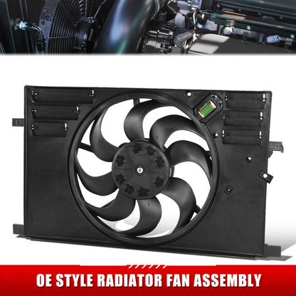 ABANICOS OE STYLE -FIAT 500X 2016-2018 / JEEP RENEGADE 2015-2018 / RAM PROMASTER CITY 2015-2022 - 1.4L - 2.4L