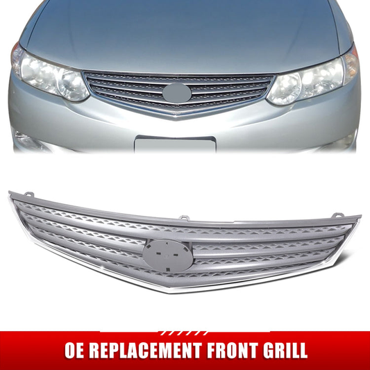 PARRILLA GRILLE - TY SOLRA '99-'03/ GRILLE ASS'Y 02-03/ CHROME/GRAY//PARTS.NO,TO1200286//OEM NO,53111AA050