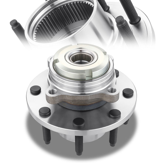 MASA DE RUEDA WHEEL HUBS & BEARINGS - FORD F-250 SUPER DUTY 1999-2001 / FORD F-350 SUPER DUTY 1999-2001 / 2-WHEELS ABS - W/ SINGLE REAR WHEELS - 4WD/AWD - FROM 03/22/99