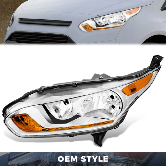 FAROS OE STYLE - 14-18 FORD TRANSIT CONNECT - CHROME HOUSING - LEFT SIDE