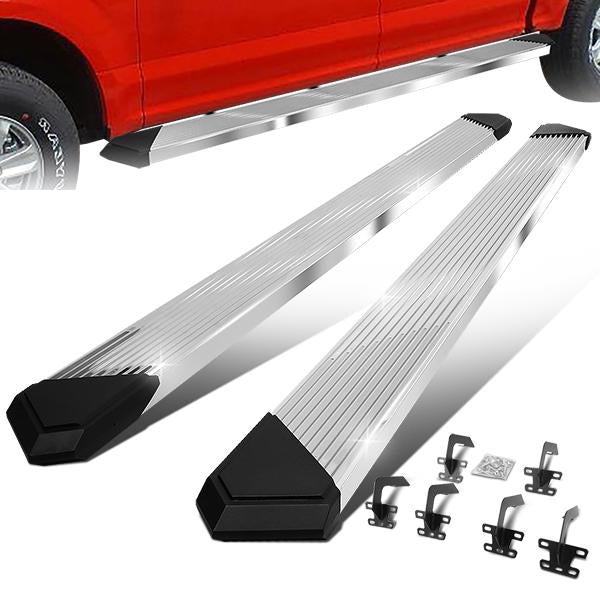 ESTRIBOS 6"- 19-20 DODGE RAM 1500 - CREW CAB - CHROME / BLACK