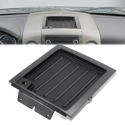 nan CENTER BEZEL PANEL TRIM TRAY - 04-08 FORD F-150 - WITH AUX INPUT