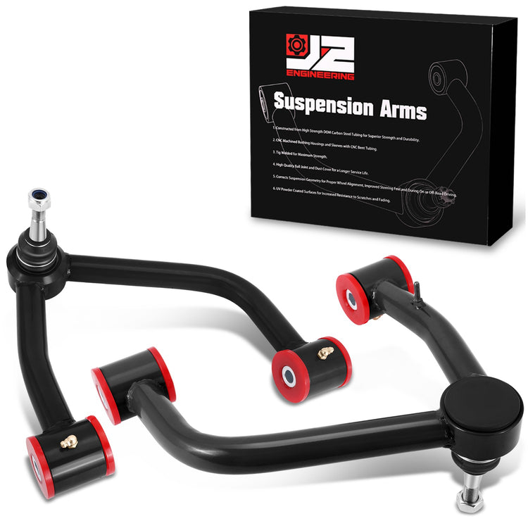 HORQUILLAS 19-22 CHEVROLET SILVERADO 1500 UPPER CONTROL ARMS,
BLACK+RED