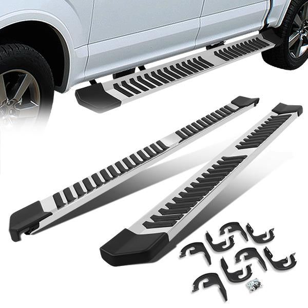 ESTRIBOS 6" - 04-14 FORD F-150 - EXTENDED CAB - SILVER