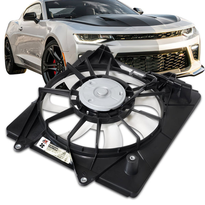 ABANICOS OE STYLE - 15-19 HONDA FIT - AC CONDENSOR FAN ASSEMBLY