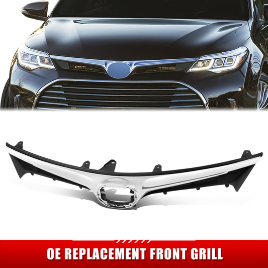 PARRILLA GRILLE - TY AVALN '13-'15/'16-'18/ GRILLE ASS'Y '16-18/ MAT-BLACK W/CHROME MLDG/ W/O PRE-COLLISION SYSTEM//PARTS.NO,TO1200413//OEM NO,5310107090