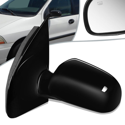 RETROVISOR MIRROR - OEM - 99-00 FORD WINDSTAR - POWERED - HEATED - PAINTABLE - BLACK - LEFT