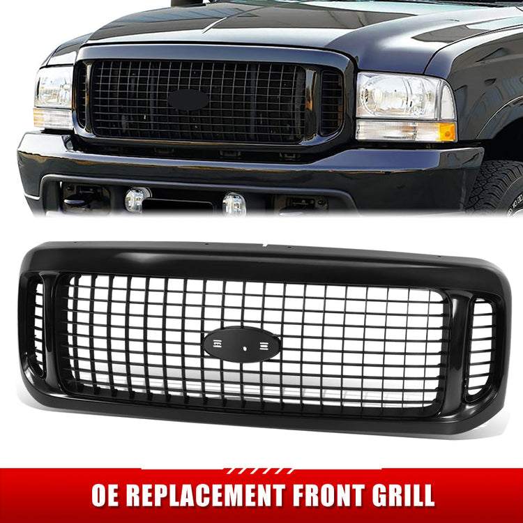 PARRILLA GRILLE - FD F350 '99-'04/EXCSON '00-'05/ GRILLE ASS'Y '00-'04/ DARK GRAY W/BLACK FRAME/ (EXCURSION)/ (FO1200449=FO1200452)//PARTS.NO,FO1200449//OEM NO,1C7Z8200BAA