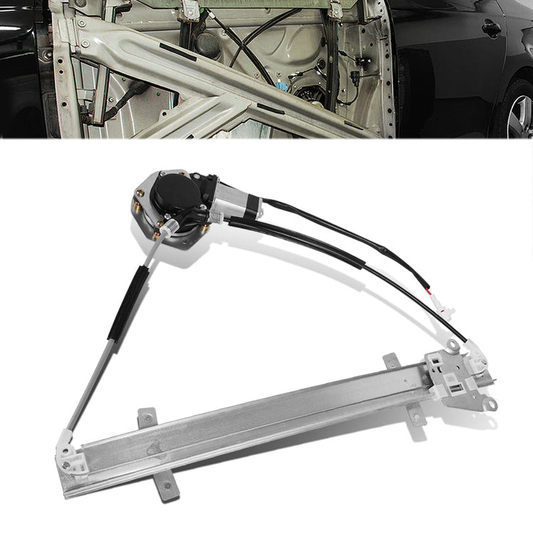 REGULADOR DE VENTANA WINDOW MOTORS & REGULATORS - METALLIC - 99-04 CHEVY TRACKER/99-05 SUZUKI GRAND VITARA/99-04 SUZUKI VITARA/02-06 SUZUKI XL-7 - METALLIC - BARE STEEL/PLASTIC