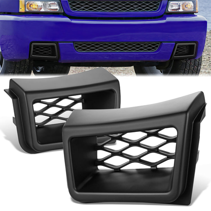 nan BUMPER AIR DUCT - 2PCS - 03-06 CHEVY SILVERADO 1500 / 2007 CHEVY SILVERADO 1500 CLASSIC - BLACK