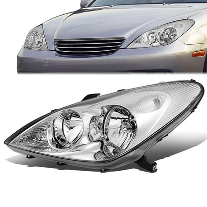 FAROS OE STYLE - 02-03 LEXUS ES300 / 04 LEXUS ES330 - USES 9005 HIGH/H7 LOW BEAM BULBS - LEFT