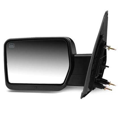 RETROVISORES EXTENDIBLES TOWING MIRROR - 04-14 FORD F-150 - LEFT - POWERED W/ HEATED W/O SIGNAL - CHROME