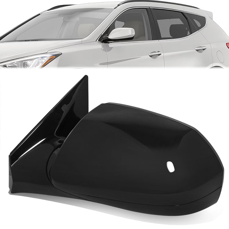RETROVISOR MIRROR - OE STYLE - HYUNDAI SANTA FE 13-16 - WITH POWER WITH HEATED GLASS - DRIVER SIDE - PAINT TO MATCH - BLACK