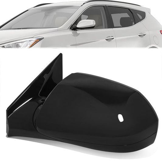 RETROVISOR MIRROR - OE STYLE - HYUNDAI SANTA FE 13-16 - WITH POWER WITH HEATED GLASS - DRIVER SIDE - PAINT TO MATCH - BLACK