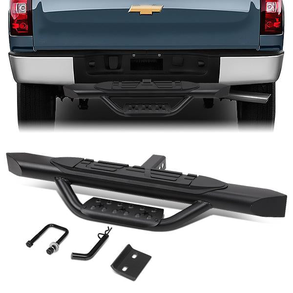 ESCALON TRASERO UNIVERSAL - 36.5" W X 3.75" OD - FITS VEHICLES WITH 2" TRAILER HITCH - BLACK