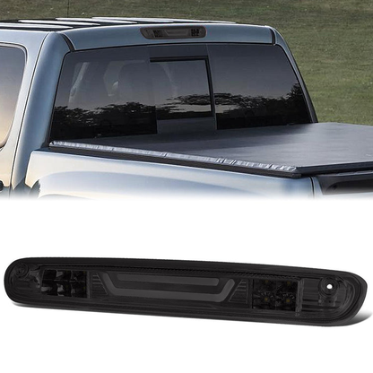 LUZ DE FRENO 07-13 CHEVY SILVERADO 1500, 1500HD, GMC SIERRA 1500, 1500HD / 07-14 SILVERADO 2500, 3500, HD MODELS, GMC SIERRA 2500, 3500, HD MODELS / 09-10 HUMMER H3T - 3D - LED - SMOKE
