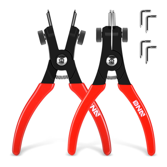 HERRAMIENTAS SNAP RING PLIER SET - HEAVY DUTY INTERNAL EXTERNAL - 2PC