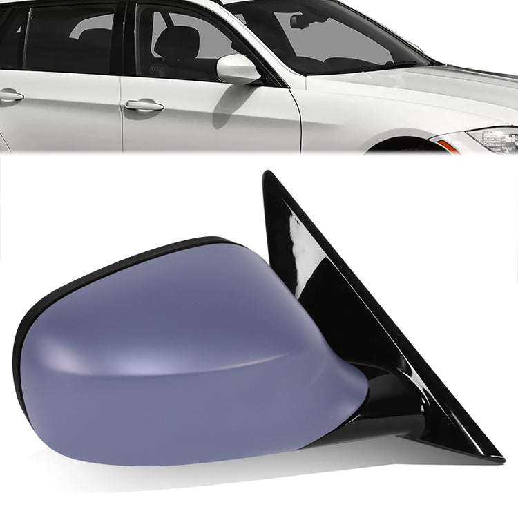RETROVISOR MIRROR - OE STYLE - BMW 328I 2009-2012 - BMW 328I XDRIVE 2009-2012 - BMW 335I 2009-2012 - BMW 335I XDRIVE 2009-2012 - BMW 335D 2009-2012 - WITH POWER WITH HEATED BLUE GLASS WITH SHADOW LANE - PASSENGER RIGHT SIDE - BLACK