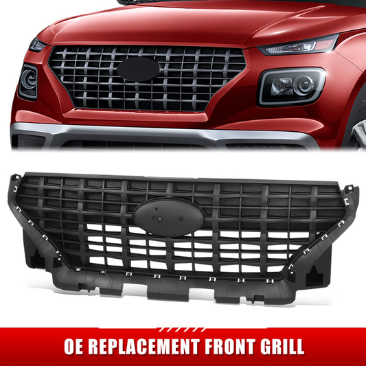 PARRILLA GRILLE - HY VEUE '20-'21/ GRILLE ASS'Y/ W/TEXTURED BLACK/ W/O EMBLEM/ (ESSENTIAL/PREFERRED/SE/TREND)/(EU=USA)//PARTS.NO,HY1200232//OEM NO,86350K2000