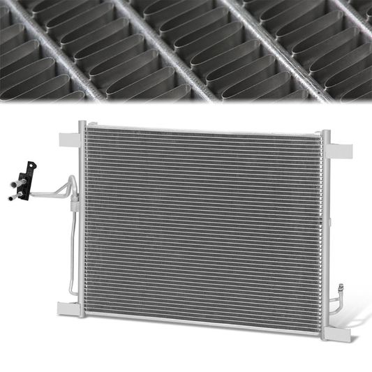 CONDENSADOR INFINITI EX35 2008-2012 / INFINITI EX37 2013 / INFINITI FX35 2009-2012 / INFINITI FX50 2009-2012 / INFINITI QX50 2014-2017 / INFINITI QX70 2014-2017 - ALUMINIUM