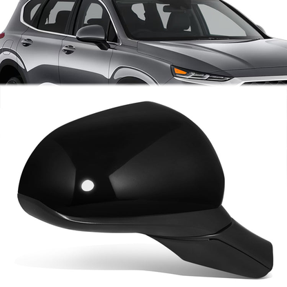 RETROVISOR MIRROR - OE STYLE - HYUNDAI SANTA FE 19-20 - WITH POWER - PASSENGER SIDE - PAINT TO MATCH - BLACK