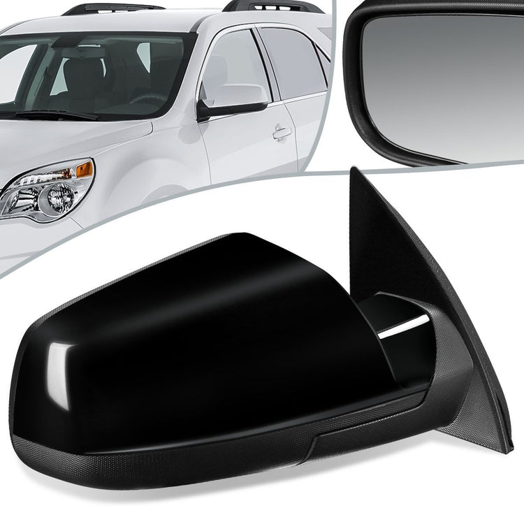 RETROVISOR MIRROR - OEM - 10-15 CHEVY EQUINOX / 10-11 GMC TERRAIN - POWERED - HEATED - PAINTABLE - BLACK - RIGHT