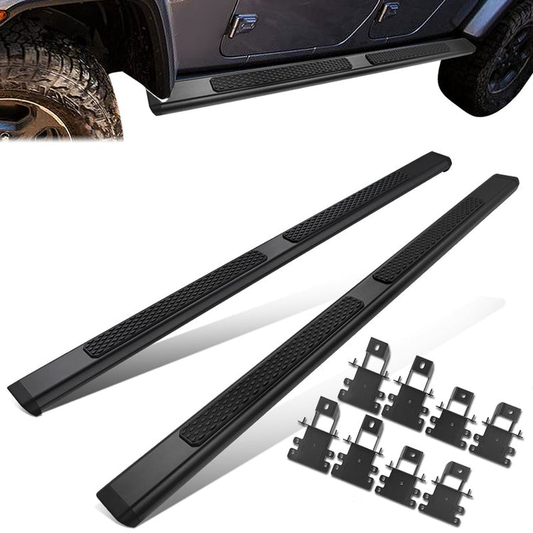 ESTRIBOS 6" - OE TUBULAR SIDE STEPS - 20-22 JEEP GLADIATOR - BLACK