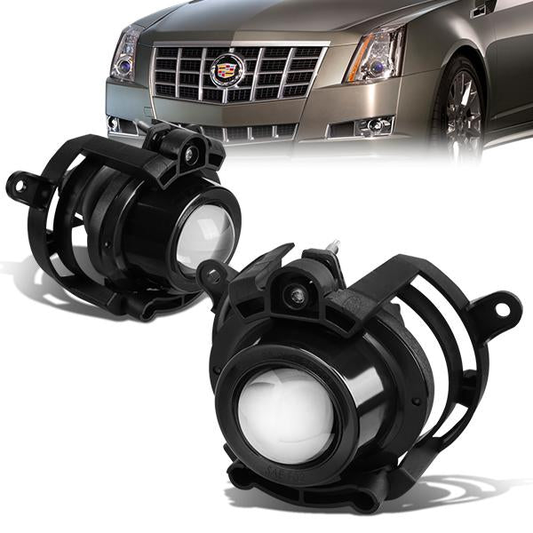 FAROS DE NIEBLA 08-14 CADILLAC CTS 2/4-DOOR - DOES NOT FIT V MODELS - NO SWITCH - H11 BULB - CLEAR