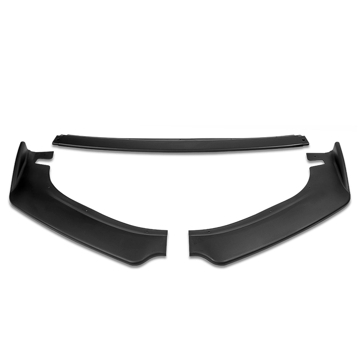 LIP FRONTAL 14-16 LEXUS IS250, 1S350 - REQUIRES DRILLING BUMPER FOR INSTALLATION - 3PC - MATTE BLACK
