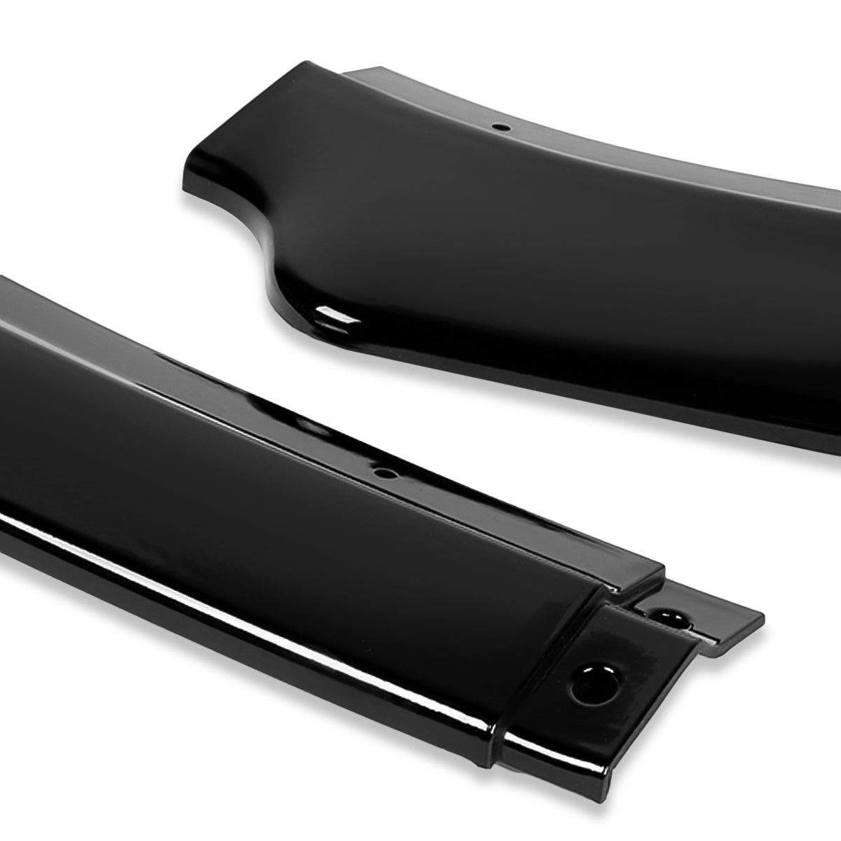 LIP FRONTAL 14-16 LEXUS IS250, 1S350 - REQUIRES DRILLING BUMPER FOR INSTALLATION - 3PC - PAINTED GLOSS BLACK