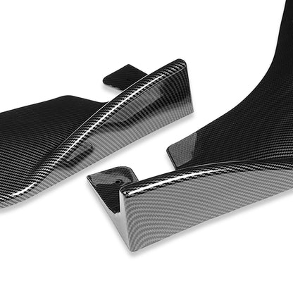 LIP FRONTAL 14-16 LEXUS IS250, 1S350 - REQUIRES DRILLING BUMPER FOR INSTALLATION - 3PC - CARBON FIBER LOOK