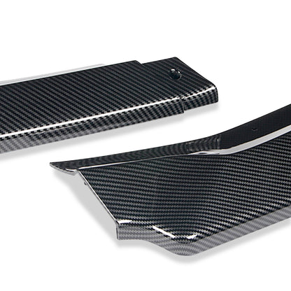 LIP FRONTAL 13-16 SCION FRS - REQUIRES DRILLING BUMPER FOR INSTALLATION - 3PC - CARBON FIBER LOOK