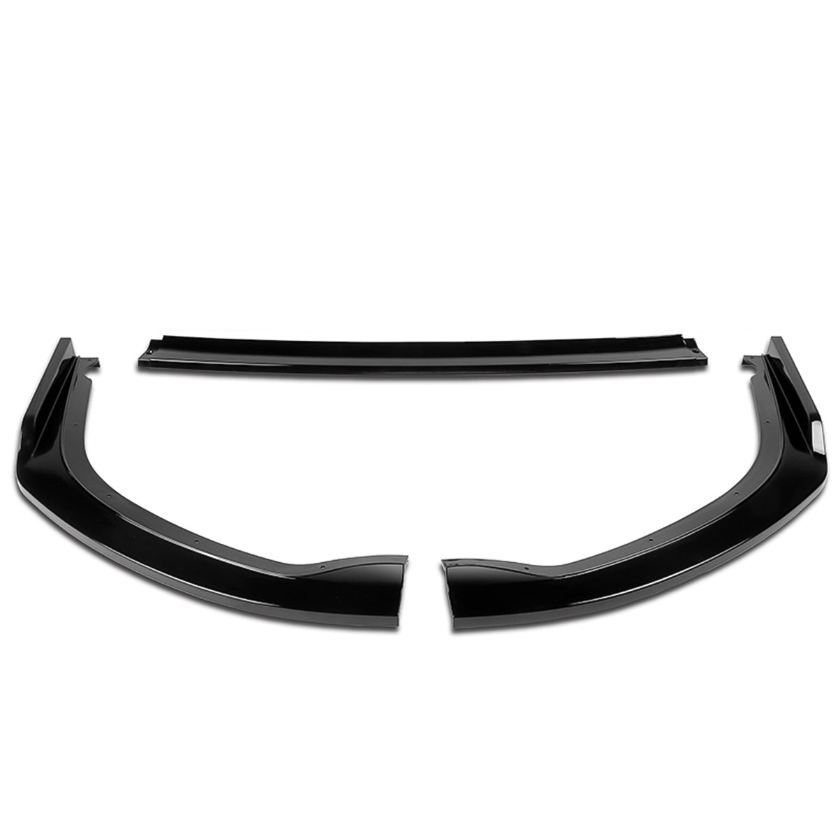 LIP FRONTAL 11-14 SUBARU WRX, WRX STI - REQUIRES DRILLING BUMPER FOR INSTALLATION - 3PC - PAINTED GLOSS BLACK