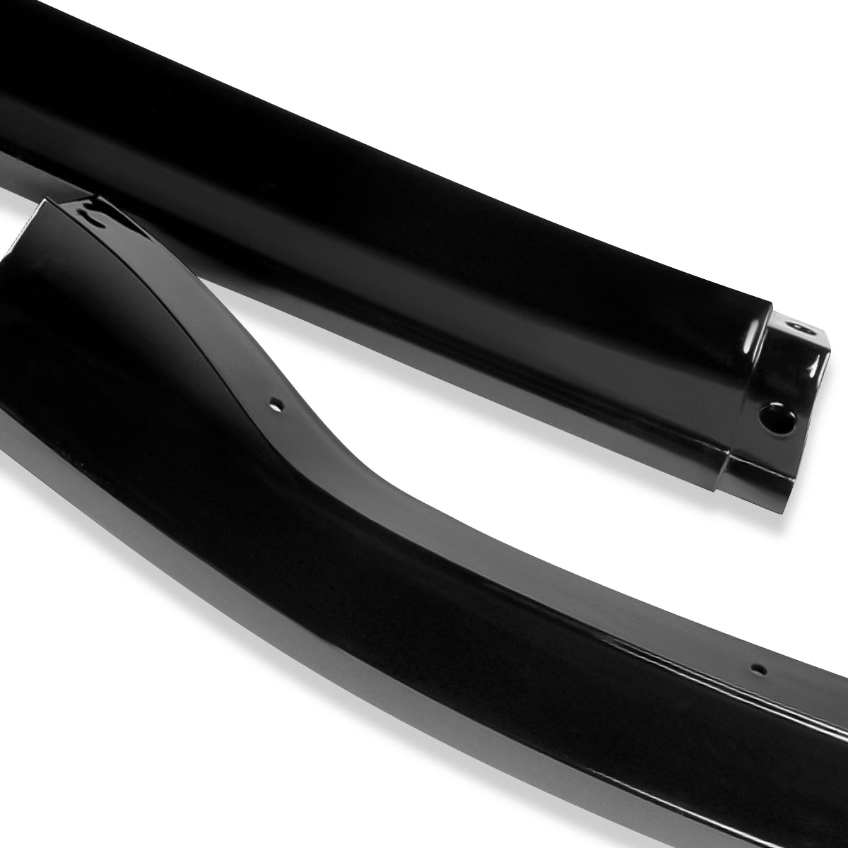LIP FRONTAL 11-14 SUBARU WRX, WRX STI - REQUIRES DRILLING BUMPER FOR INSTALLATION - 3PC - PAINTED GLOSS BLACK