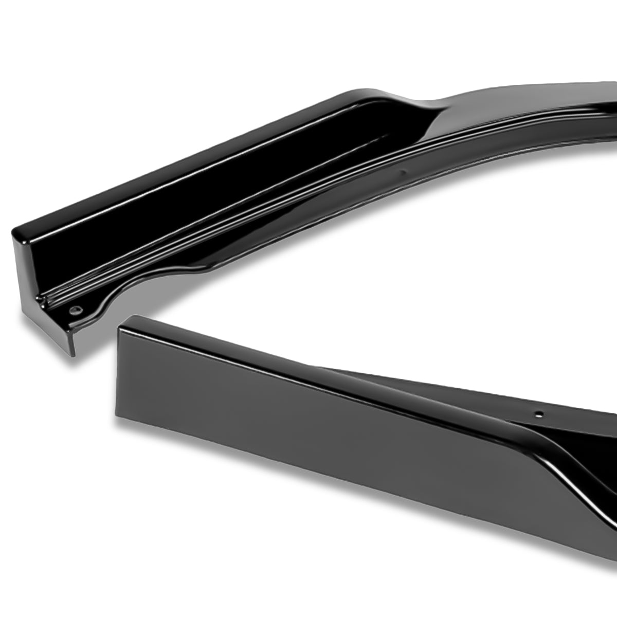 LIP FRONTAL 11-14 SUBARU WRX, WRX STI - REQUIRES DRILLING BUMPER FOR INSTALLATION - 3PC - PAINTED GLOSS BLACK