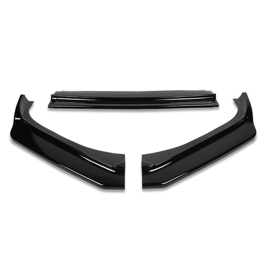 LIP FRONTAL 17-20 SUBARU BRZ - REQUIRES DRILLING BUMPER FOR INSTALLATION - 3PC - PAINTED GLOSS BLACK
