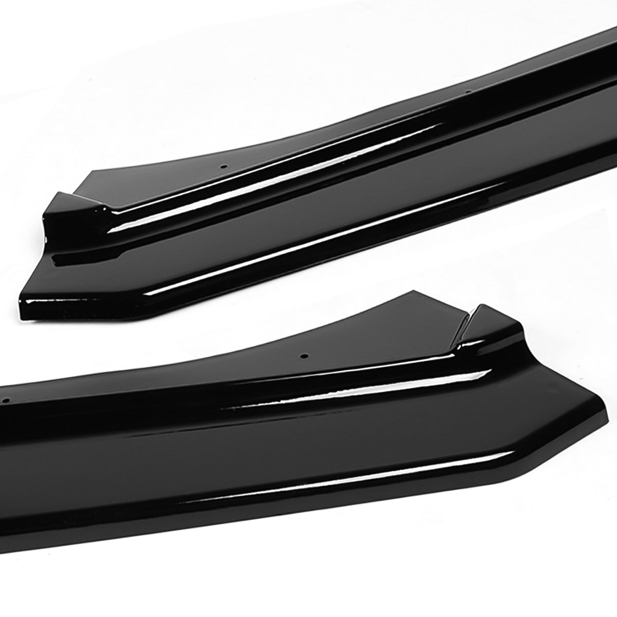 LIP FRONTAL 17-20 SUBARU BRZ - REQUIRES DRILLING BUMPER FOR INSTALLATION - 3PC - PAINTED GLOSS BLACK