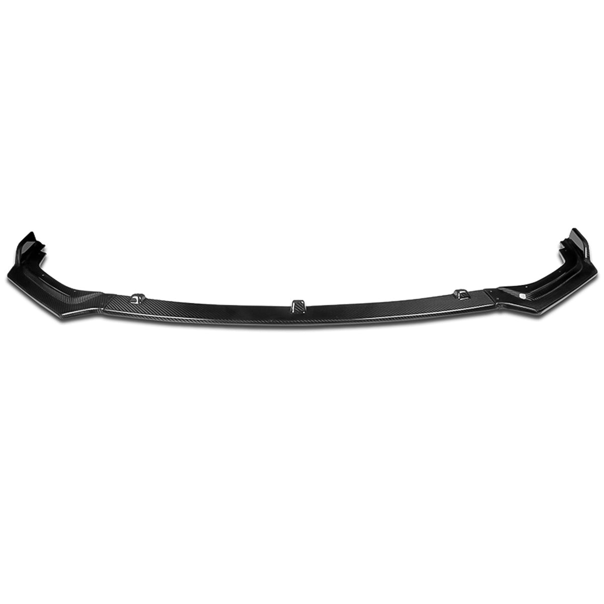 LIP FRONTAL 18-22 INFINITI Q50 - FITS NON SPORT TRIM MODELS ONLY - REQUIRES DRILLING BUMPER FOR INSTALLATION - 3PC - REAL CARBON FIBER